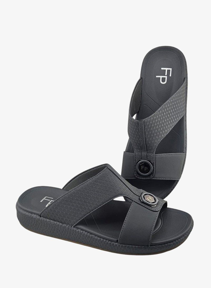 Footprint Cushion Ease Arabic Sandals for Men – Comfortable Cushioned Slip-On Slippers for Daily Wear - Image 5