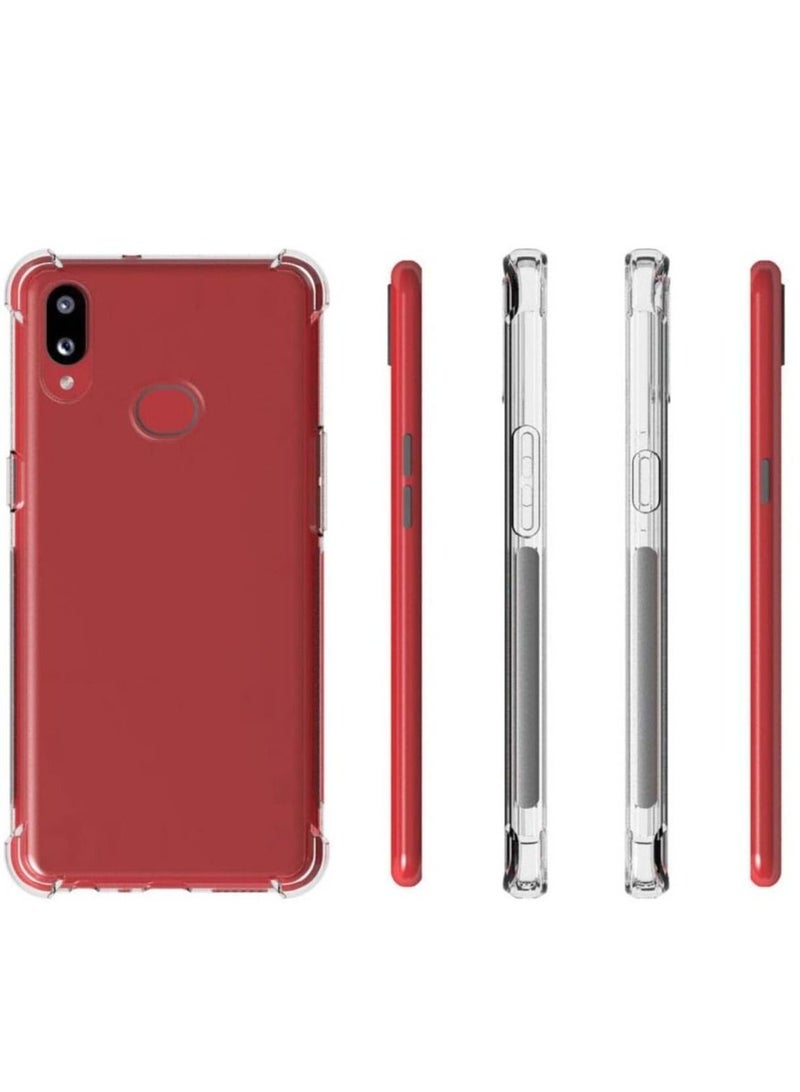 إيف تغطية حالة Samsung Galaxy A10S واصفة الصدمة الواقية من الحالات الشفافة الناعمة (واضحة) - Image 3