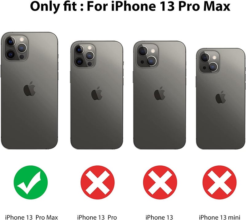 siduater Strap Case for 6.7" iPhone 13 Pro Max with Wristband Kickstand, Clear Soft TPU Protective Shockproof Rugged Cover, Adjustable Hand Grip Loop for iPhone 13 Pro Max 6.7 Inch, Crystal Clear - Image 3
