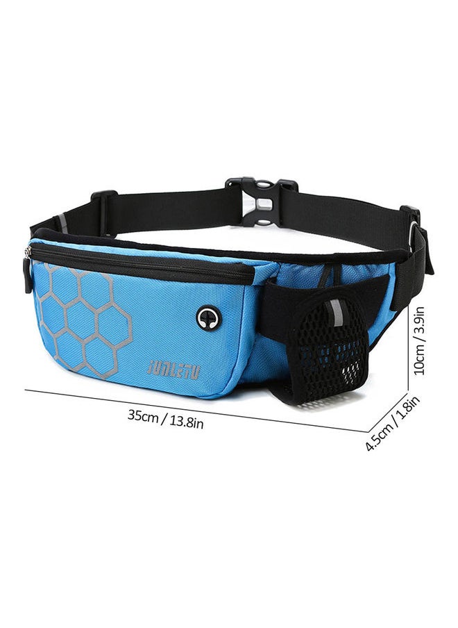 NIBEMINENT - Multifunctional Reflective Sports Waist Belt Bag 38 x 1 10cm - Image 1