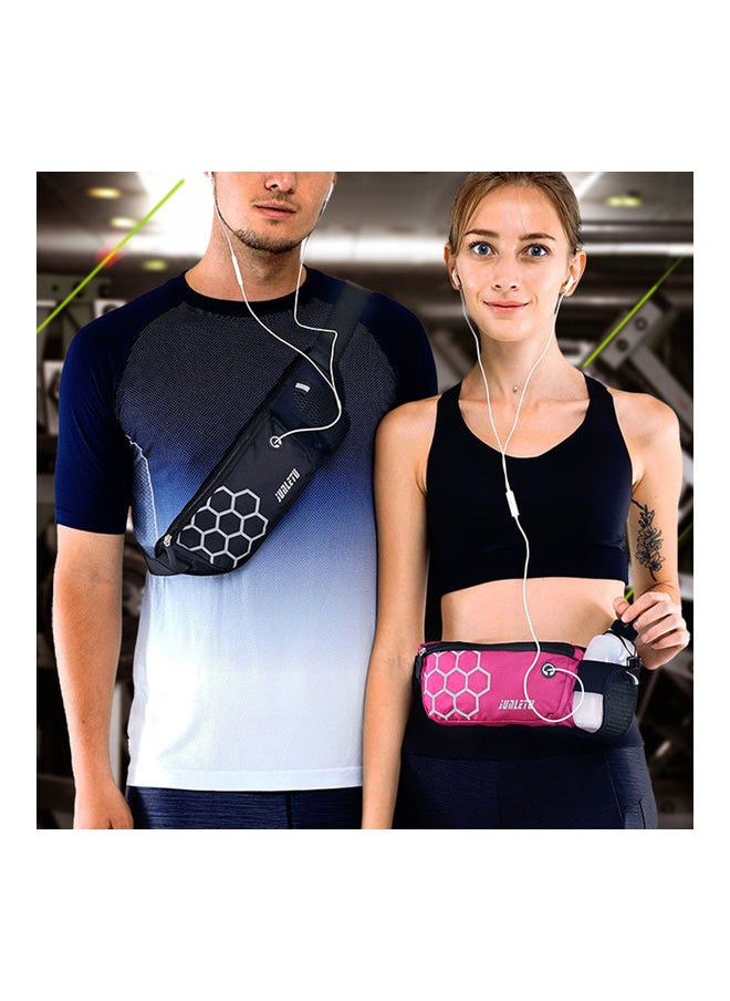 NIBEMINENT - Multifunctional Reflective Sports Waist Belt Bag 38 x 1 10cm - Image 1