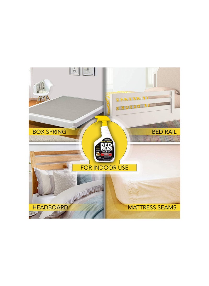 Harris - Harris Pyrethroid Resistant Bed Bug Killer 32 oz - Image 1