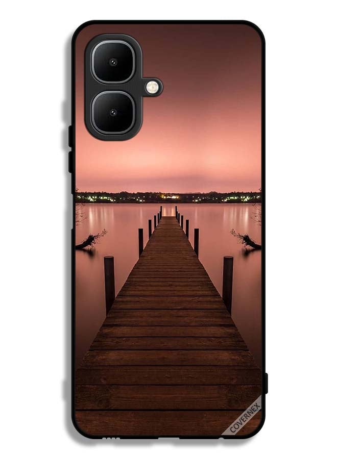 Covernex Infinix Smart 10 Protective Case Cover Pathway To Sea Evening