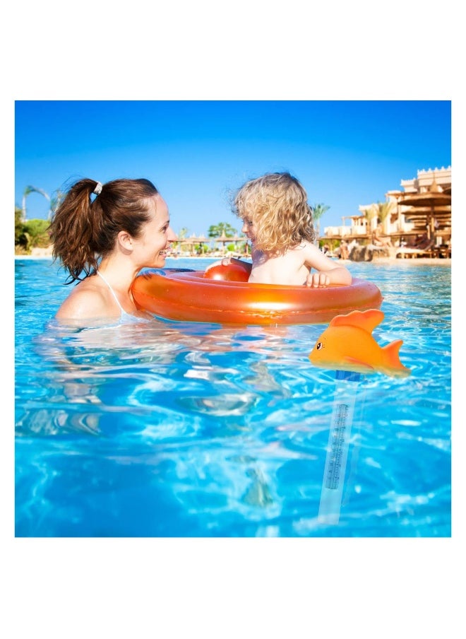 Generic Floating Pool Thermometer, Large Size Easy Read for Water Temperature, Shatter Resistant with String for Outdoor and Indoor Swimming Pools and Spa  - Image 3