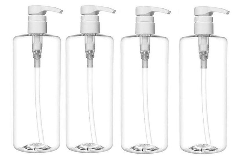 Hunky Dory 500ml Empty Plastic Liquid Soap, Handwash, Sanitizer, Lotion, Shampoo Dispenser Bottle (Pack of 6) - Image 2