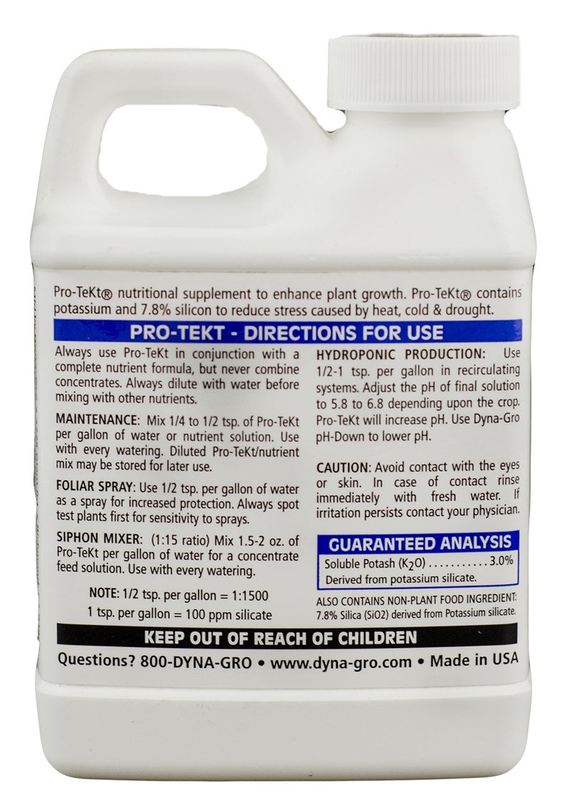 Dyna-Gro® Pro-Tekt® 0-0-3 Silicon Supplement for Plants, 8 oz - Image 2