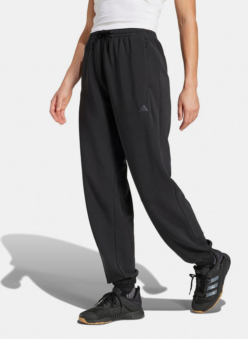 Adidas D4T Spacerknit Workout Pants - Image 1