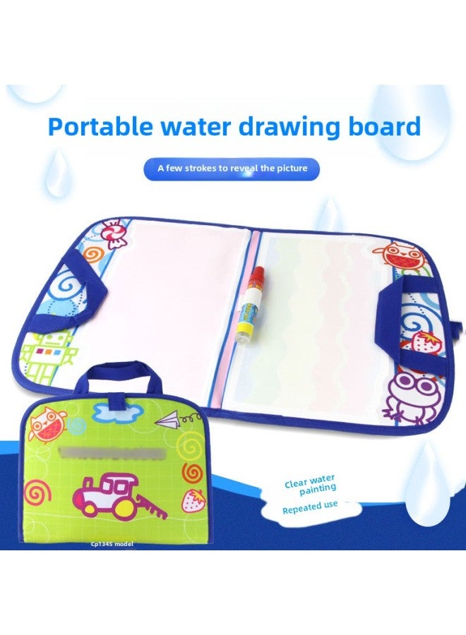 Children's Educational Toys Magic Water Painting Book Portable Backpack Graffiti Painting Pad Painting Writing Book Interest Training-Color:1345  - Image 2