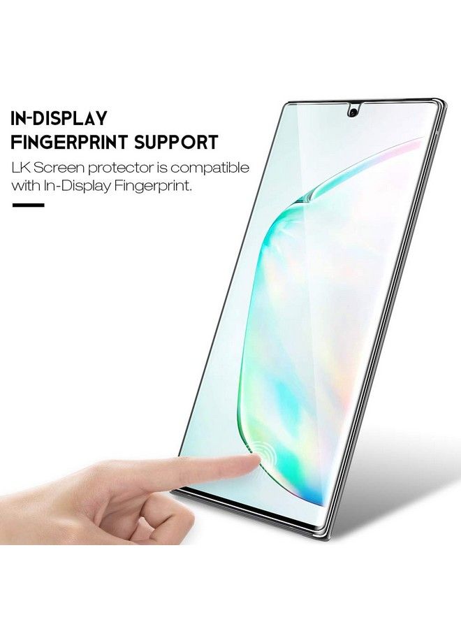 LK 5 Pack 2 Pack Screen Protector + 3 Pack Camera Lens Protector For Samsung Galaxy Note 10 Plus 6.8 Inch Positioning Tool Hd Ultra Thin Flexible Tpu Film Clear - Image 3