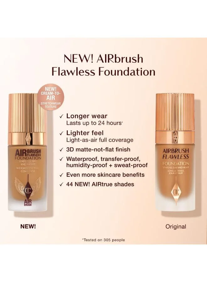 Charlotte Tilbury  Charlotte Tilbury Airbrush Flawless Foundation-13 Warm for Women | Best Price UAE