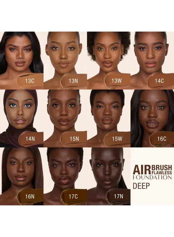Charlotte Tilbury  Charlotte Tilbury Airbrush Flawless Foundation-13 Warm for Women | Best Price UAE