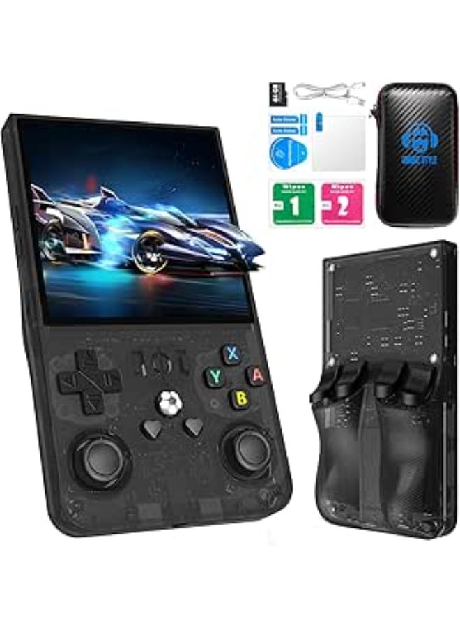 Upgraded Retro Handheld Game Console, 4.0-Inch HD IPS Screen Portable Pocket Video Player with Open Source Linux System, Built-in 18,000+ Classic Games, 64GB - Image 1