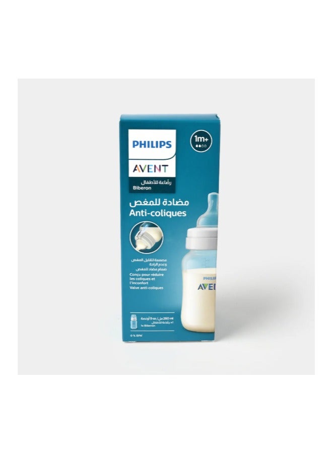 Avent Philips Avent Anti-Colic Baby Feeding Bottle 260ml – Suitable from 1M+ – Anti-Colic Valve – BPA Free - Image 5