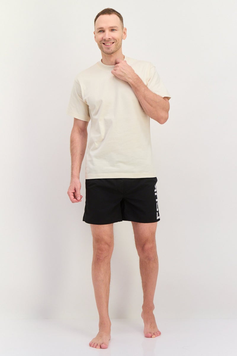 French Connection Men Swimwear Board Shorts, Black - Image 4