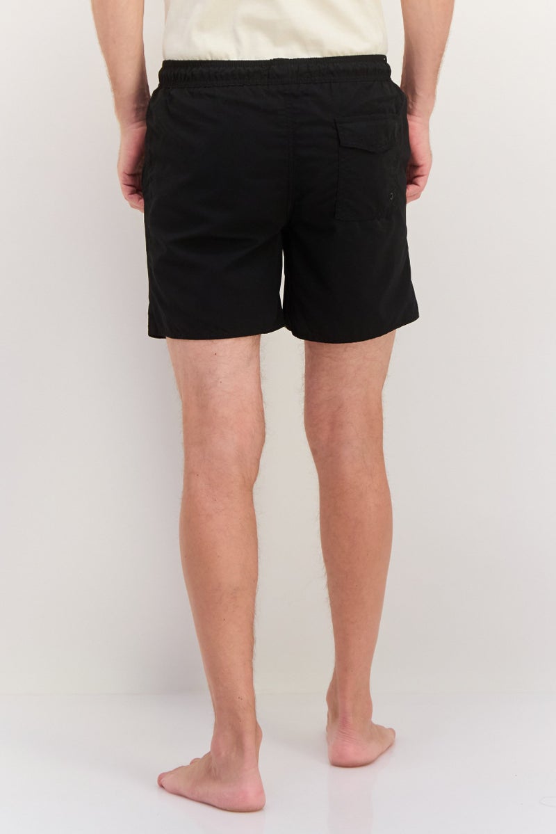 French Connection Men Swimwear Board Shorts, Black - Image 3