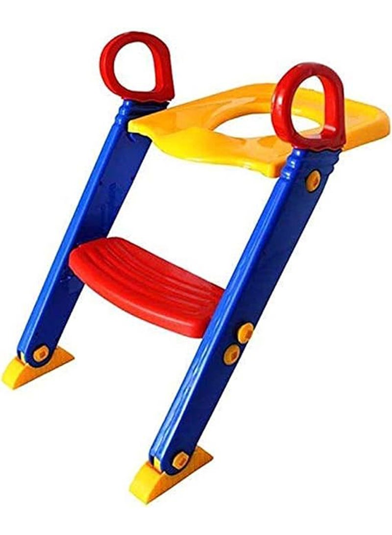 Portable Folding Toilet Potty Training Ladder Chair For Children, 12 Months + - Image 1