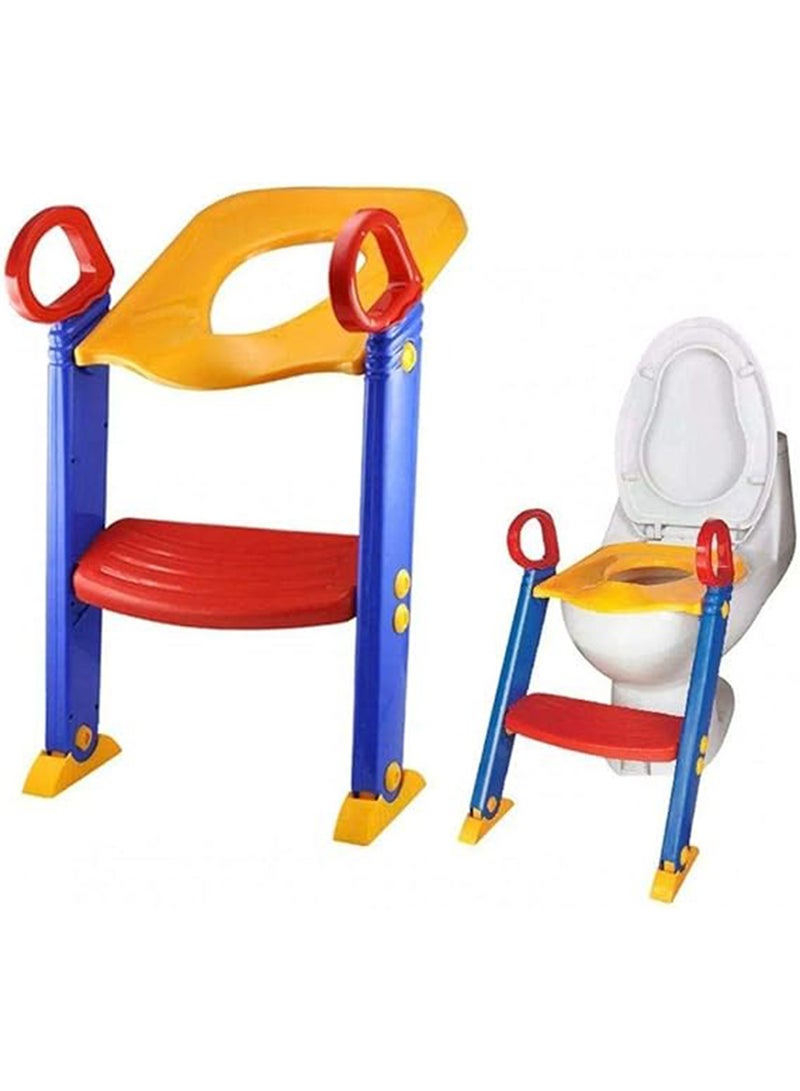 Portable Folding Toilet Potty Training Ladder Chair For Children, 12 Months + - Image 3