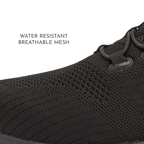 Avia Anchor Mesh Slip On Black Non Slip Shoes for Women, Comfortable Water Resistant Womens Food Service Slip On Sneakers - Black, 8.5 Medium - Image 2