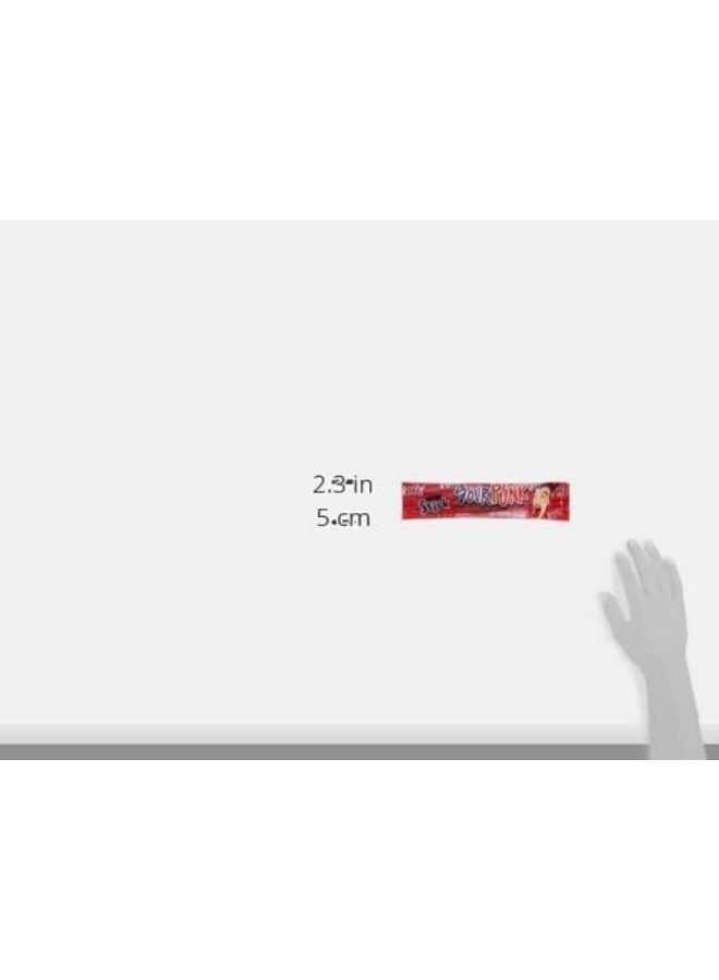 Sour Punk Strawberry Candy Sticks, Tangy & Sweet Chewy Treats, 40g (Pack of 12 - Image 2