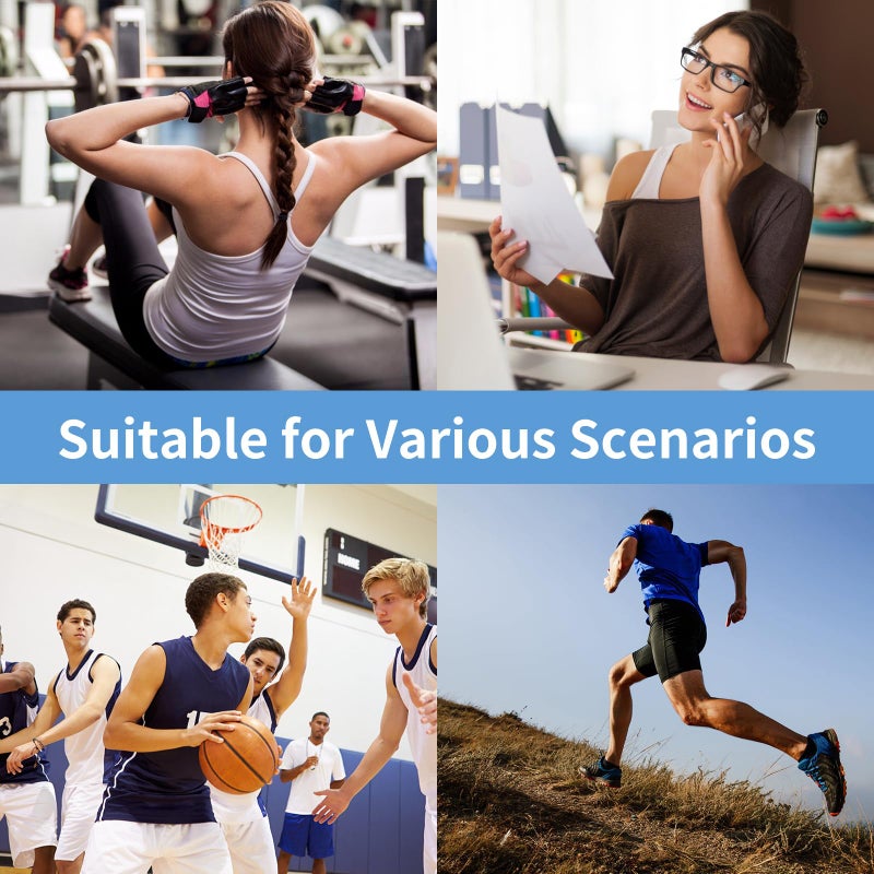 WORLD-BIO Ice Pack Wrap for Injuries, 2 Packs Reusable Hot Cold Packs Surgery Recovery, Joint Pain, Muscle Soreness,Inflammation,Adjustable & Flexible Cold Ice Pack Wrap for Knee, Back, Elbows, Wrists and Legs - Image 4