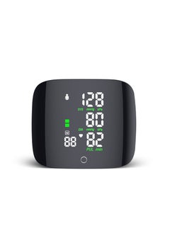 REALBLAD Smart Touch Screen Integrated Intelligence Electronic Blood Pressure Monitor with Rechargeable Battery, Wrist Cuff, Heart Rate & Pulse Monitor, Color LCD Display, and Voice Broadcast (WHITE)  - Image 2
