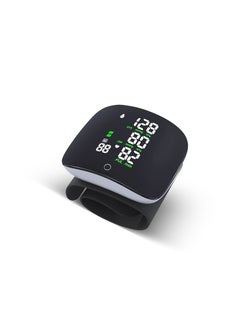 REALBLAD Smart Touch Screen Integrated Intelligence Electronic Blood Pressure Monitor with Rechargeable Battery, Wrist Cuff, Heart Rate & Pulse Monitor, Color LCD Display, and Voice Broadcast (WHITE)  - Image 3