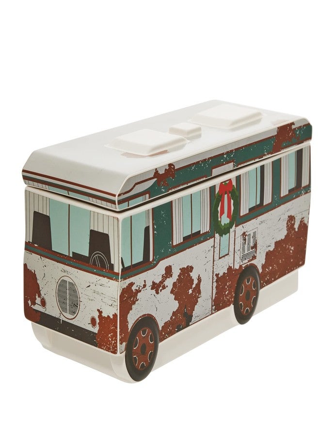 Department 56 National Lampoon's Christmas Vacation Cousin Eddie's RV Sculpted Canister Cookie Jar, 5 Inch, Multicolor - Image 3