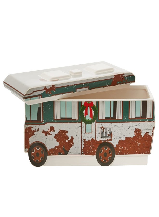 Department 56 National Lampoon's Christmas Vacation Cousin Eddie's RV Sculpted Canister Cookie Jar, 5 Inch, Multicolor - Image 2