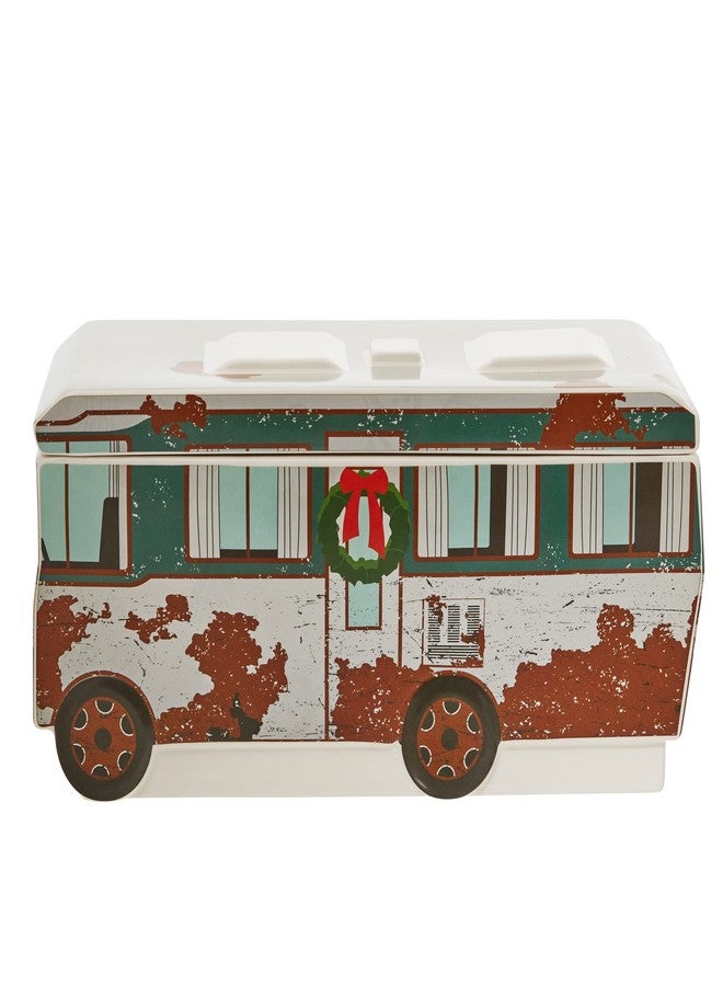Department 56 National Lampoon's Christmas Vacation Cousin Eddie's RV Sculpted Canister Cookie Jar, 5 Inch, Multicolor - Image 5
