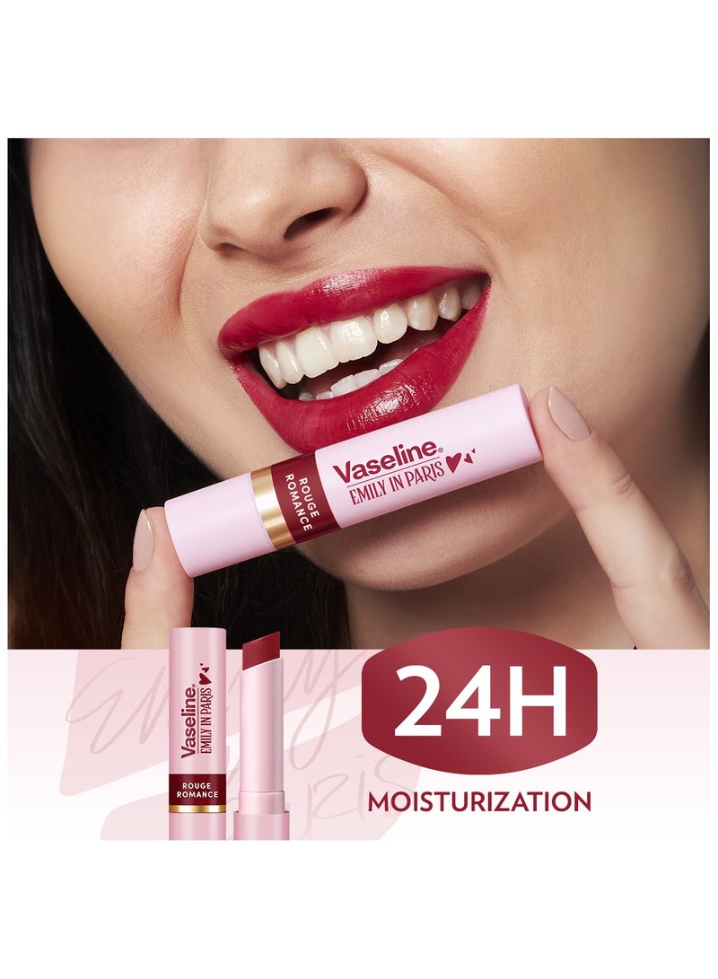 Vaseline Emily In Paris Parisian Pink Lip Balm 3g - Image 4