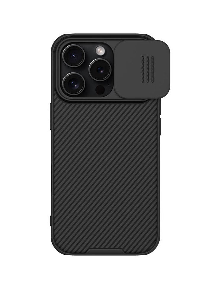 Nillkin CamShield Pro Cover Case Designed For iphone 16 Pro Max - Black - Image 3