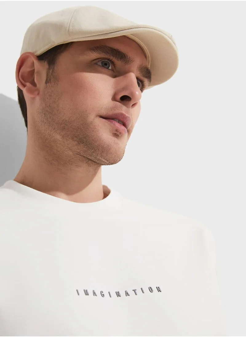 JUNE Printed Crew Neck T-Shirt