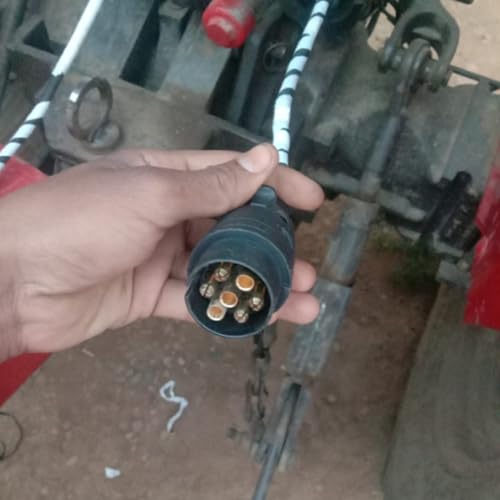 APSMOTIV Tractor Truck Trailer Trolley Connector 7 Pin Plug Adapter Socket Trailer Towbar Towing Electric Converter - Image 5