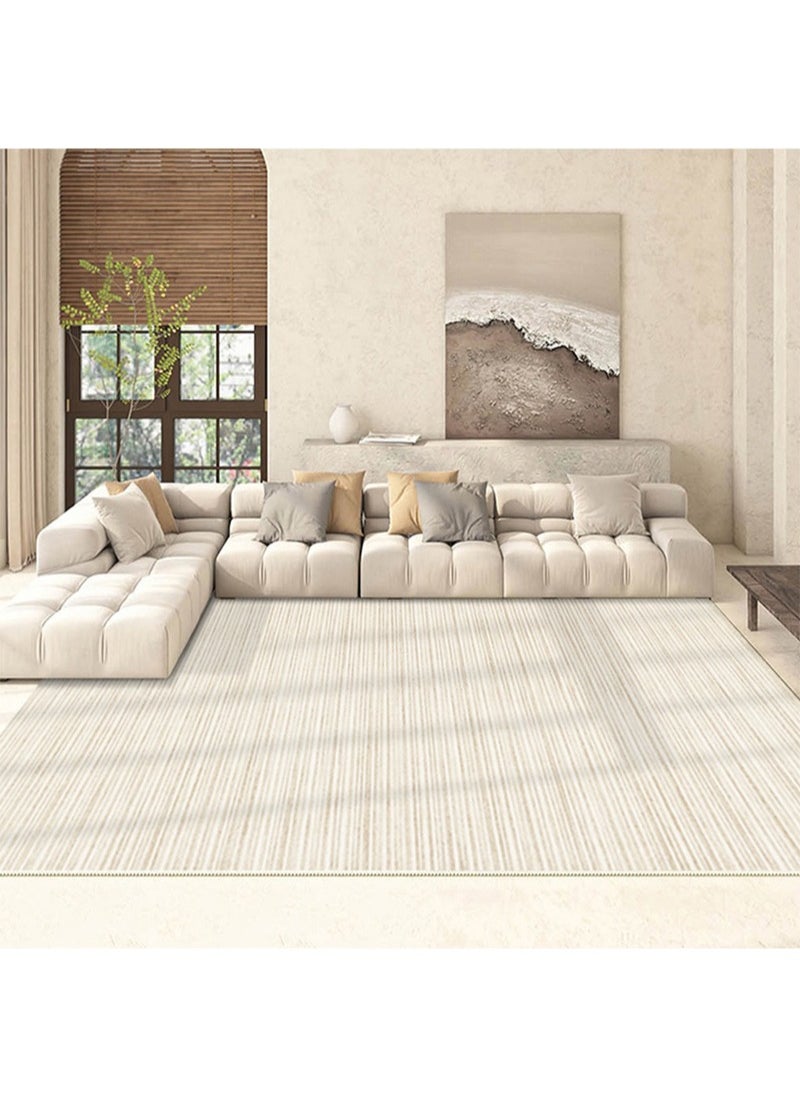 GOOTOY - Large Area Rug Suitable for Living Room Bedroom Apartment Office Non-Slip Soft Modern Indoor Rug Stain Resistant Non-Shedding300 * 400CM - Image 1