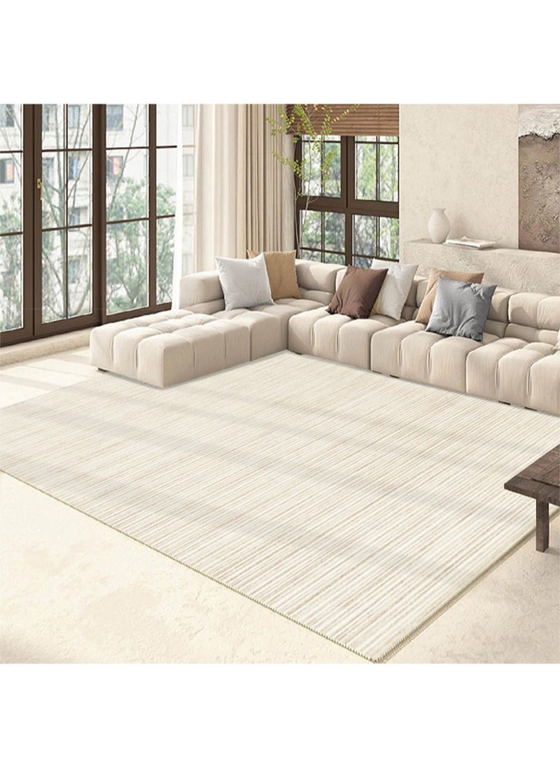 GOOTOY - Large Area Rug Suitable for Living Room Bedroom Apartment Office Non-Slip Soft Modern Indoor Rug Stain Resistant Non-Shedding300 * 400CM - Image 1