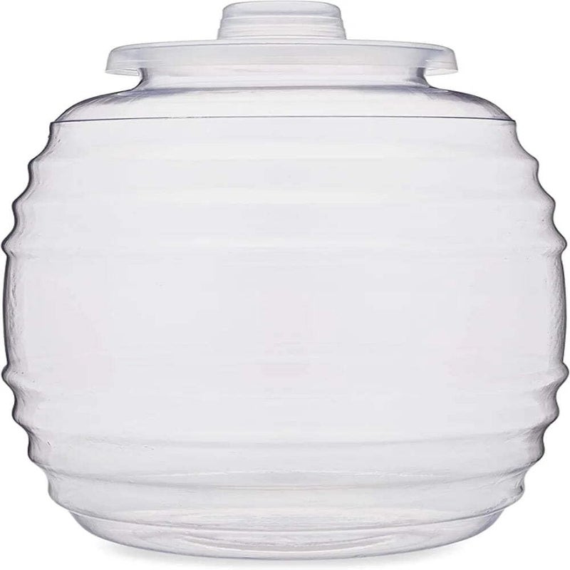 CHAMPS CHAMPS 3 Gallon Vitrolero Water Dispenser  BPAFree Plastic Beverage Dispenser for Agua Frescas Juice Iced Teas  Lemonade Great Punch Bowl Drink Dispensers for Parties  No Spout Pack of 1 