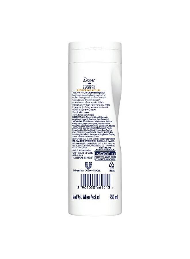 Dove Restoring Ritual Body Lotion 250Ml - Image 4