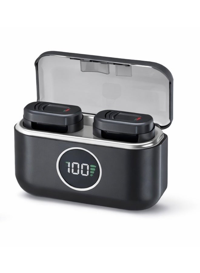 ELTRAZONE Q81 Wireless Microphone for iPhone & Android – Dual Clip-On Lavalier Mic with Charging Case, Noise Reduction, Type-C Receiver, 100m Range, for YouTube, TikTok & Interviews - Image 2