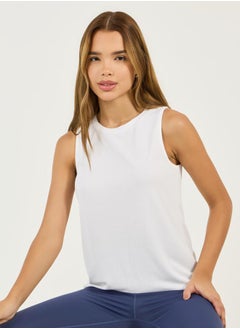 Styli Pack of 2 - Textured Round Neck Tank  - Image 2