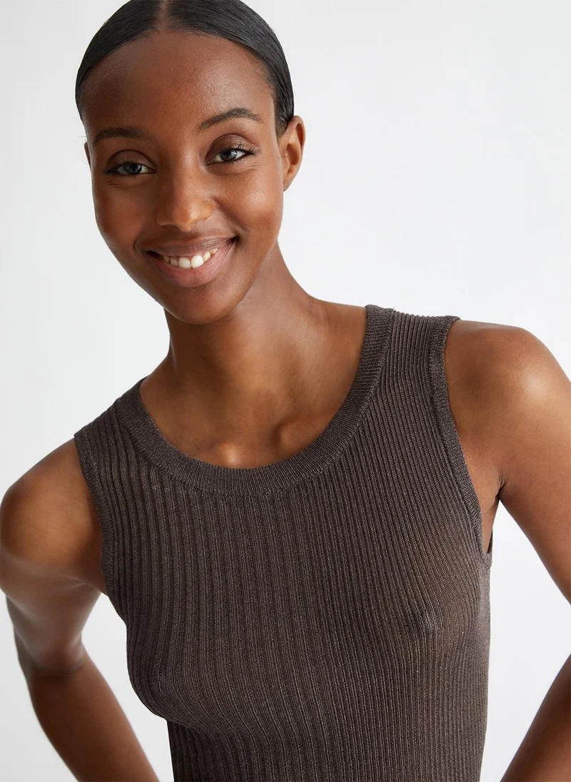 Liu Jo Lurex® knit top