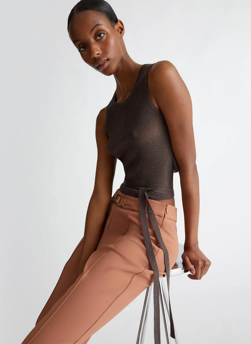 Liu Jo Lurex® knit top