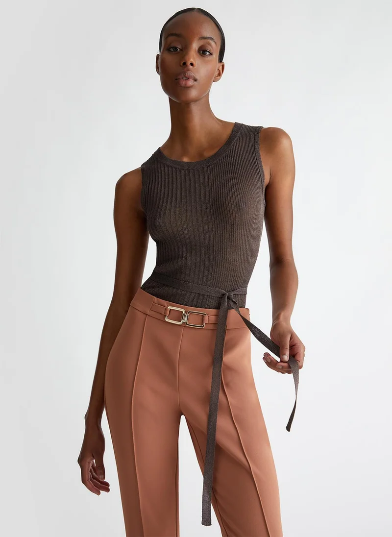 Liu Jo Lurex® knit top