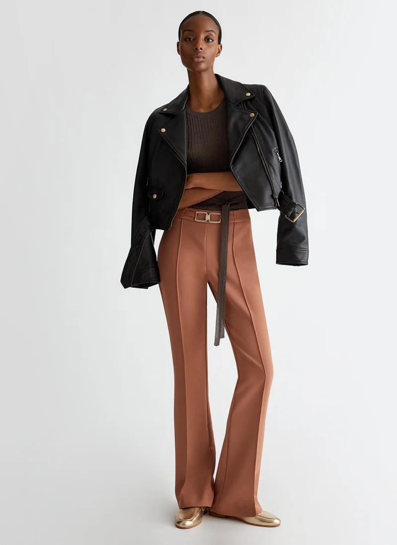 Liu Jo Lurex® knit top