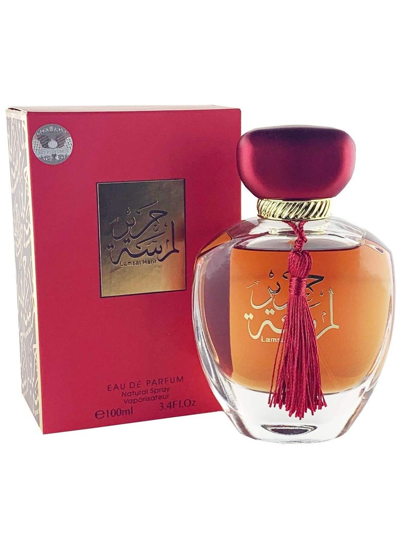 my perfumes Lamsat Harir 100ml | Eau De Arabian Parfum | Natural Spray Perfume | Musk Woody Scent (for Women) - Image 1