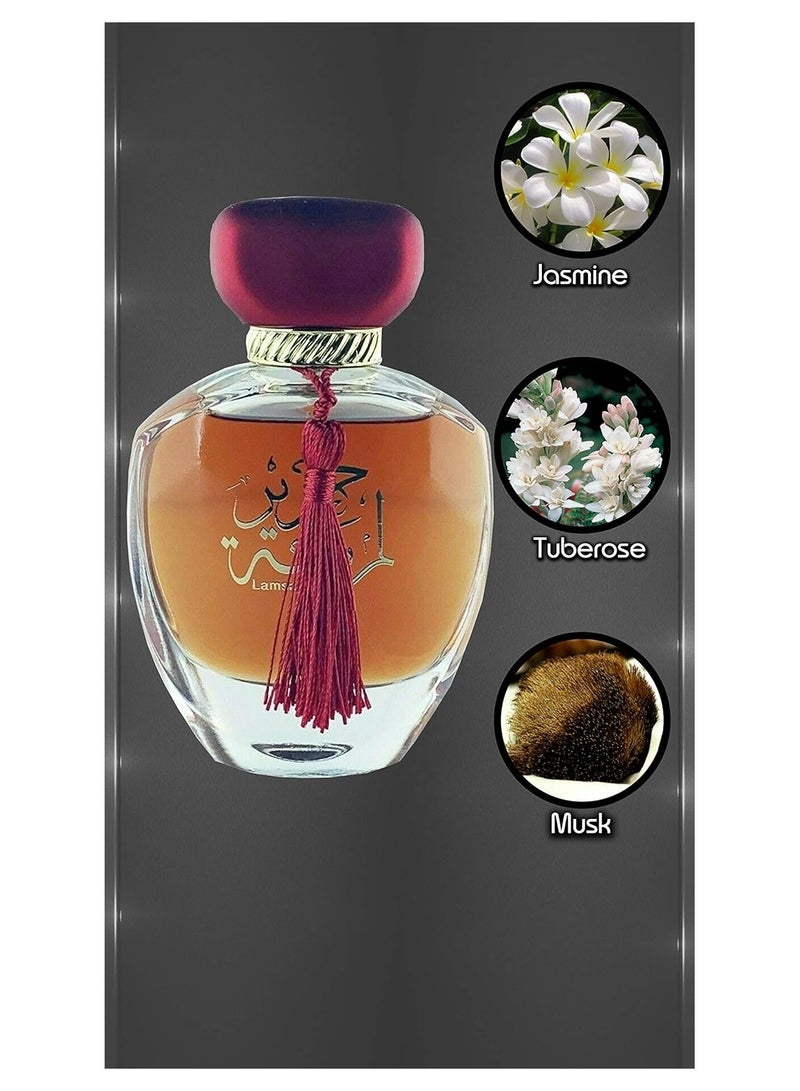 my perfumes Lamsat Harir 100ml | Eau De Arabian Parfum | Natural Spray Perfume | Musk Woody Scent (for Women) - Image 5