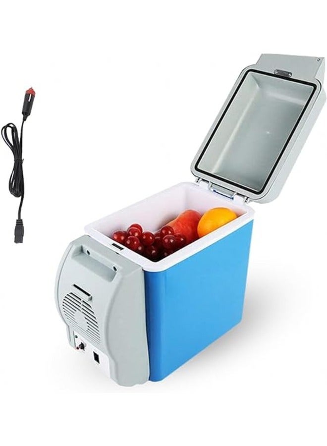 Small refrigerator cold and warm dual-use car refrigerator 7.5L portable car refrigerator car electronic small refrigerator  - Image 1