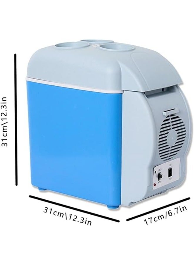 Small refrigerator cold and warm dual-use car refrigerator 7.5L portable car refrigerator car electronic small refrigerator  - Image 2