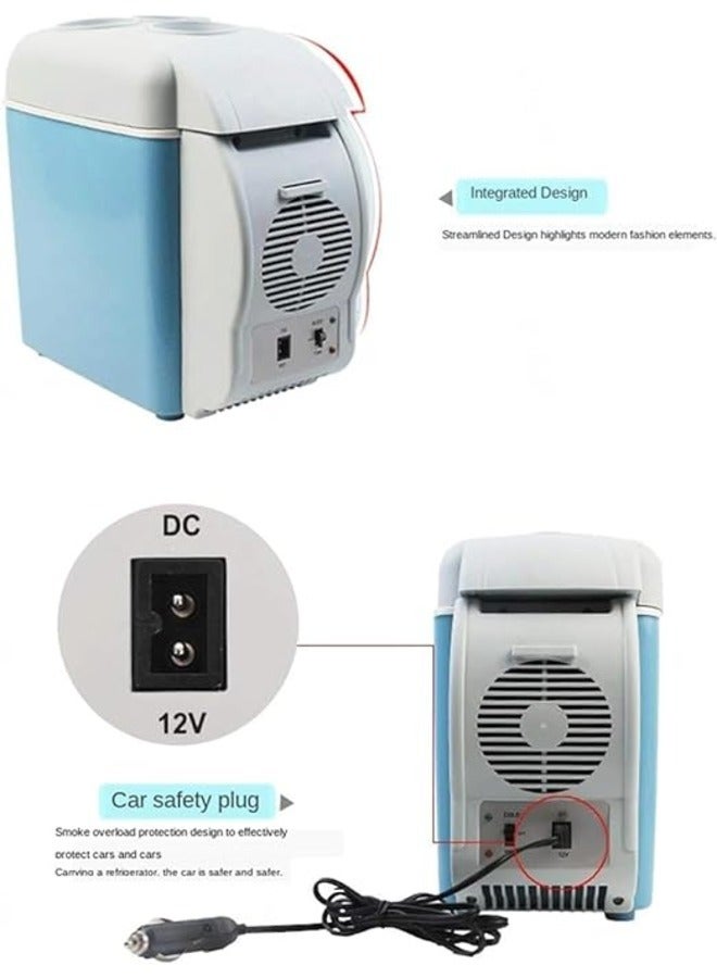 Small refrigerator cold and warm dual-use car refrigerator 7.5L portable car refrigerator car electronic small refrigerator  - Image 4