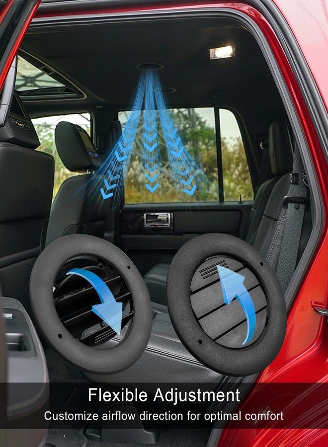 Vaticas Roof Headliner AC Heater Vent Fit for Ford Expedition Lincoln Navigator 2011-2014 Replace BL1Z-19893-AA BL1Z19893AA 4PCS - Image 2