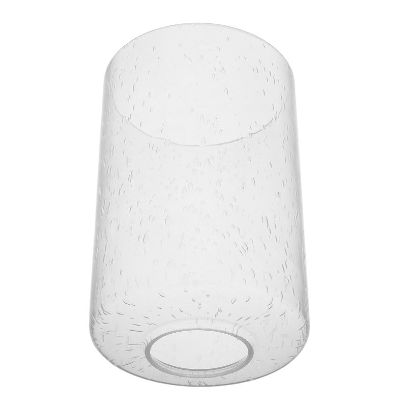 2pcs Replacement Glass Shade for Pendant Clear Bubble Glass Lampshade Decorative Lamp Shade for Table Lamps Modern Cylinder Light Fixture Cover - Image 5
